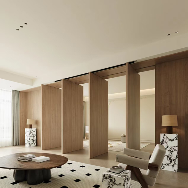 Central Axis Rotating Secret Room Door