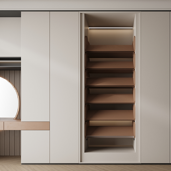 360° Rotating Shoe Cabinet